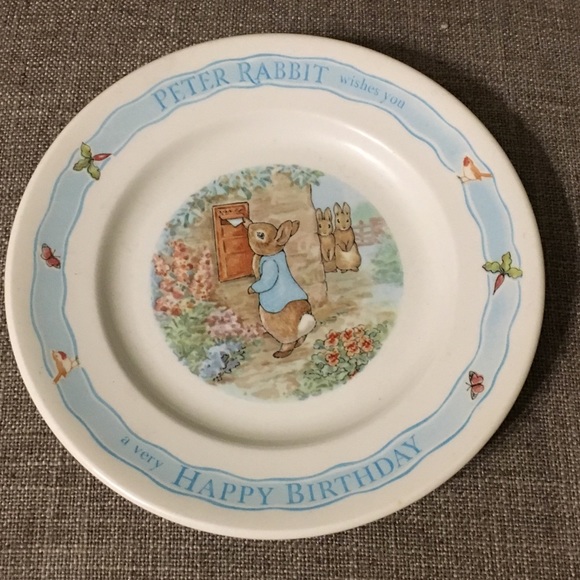 Wedgwood Peter Rabbit Happy Birthday set - Picture 2 of 7